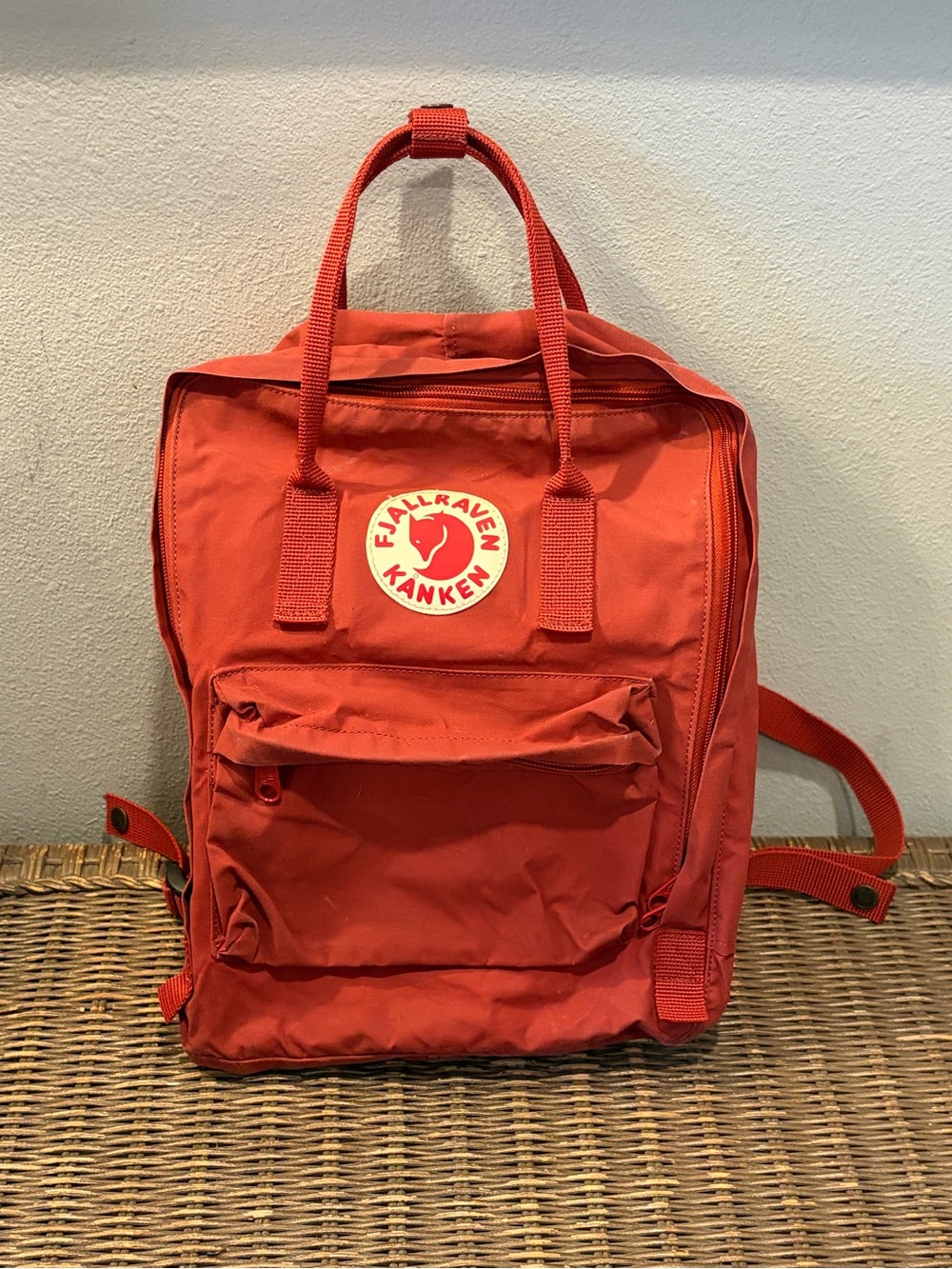 Fjällräven Kånken Classic Backpack Ox Red Everyday School Travel Bag